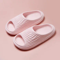 Unisex Home Slippers Summer Indoor Floor Slides Non-slip Slippers Couple Family Women and Men Hotel Bathroom Bath Sandal Shoes
