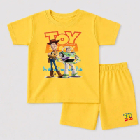 Setelan anak Kaos Distro unisex motif Toy story