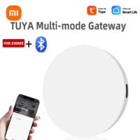 Xiaomi Tuya Zigbee Wireless Gateway Smart Home Automation Hub For Zigbee Bluetooth Devices Smart Life App Control Alexa Google