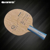 SANWEI CC Table Tennis Blade 5 Wood + 2 Carbon Training without Box Ping Original Sanwei Ping Pong Paddle Base Tenis de Mesa