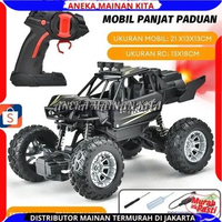 LC - Mobil Remote Control Spray Mobil Mobilan Offroad Alloy Climbing Car RC Rock Crawler Dengan Efek