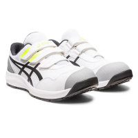 【asics 亞瑟士】1273A079-100(CP215 FLYTFORM 輕量 塑鋼 黏扣 舒適 防護鞋 工作鞋)