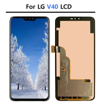 Original 6.4" AMOLED LCD Screen For LG V50 ThinQ 5G LCD Display Touch Screen Digitizer For LG V40 ThinQ LCD Replacement