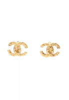 Chanel 二奢 Pre-loved Chanel coco mark earrings GP gold 93A