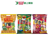 華元超值包系列(綜合/鹹酥餅/真魷味)(144-154G/袋)【愛買】