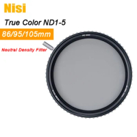 NiSi 86mm 95mm 105mm True Color ND-VARIO Pro Nano 1-5 Stops Adjustable Variable ND Filter For DSLR Mirrorless Cameras