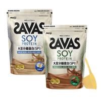 【Meiji 明治】SAVAS大豆蛋白粉任選口味附湯匙(大豆蛋白)