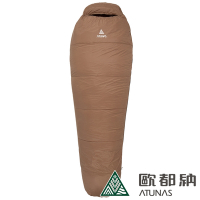 【ATUNAS 歐都納】650 PRIMALOFT科技纖維睡袋A1SBEE07可可/登山露營/背包客/木乃伊式