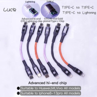 Luck. Type-C to type-C Lightning to Typec DAC Cable convertor