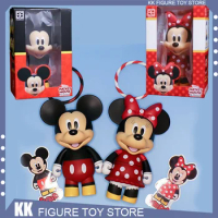 New Genuine Herocross Disney Toy Story Hoopy Mickey Minnie Puppet Anime Action Figure Collection Model Statue Kawaii Gift Toys