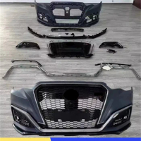 Car surround Front bumper assembly for Toyota Corolla cross Frontlander bodykit grill front lip fog lamp cover