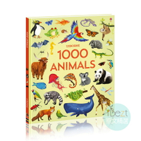 Usborne 1000 Animals | 外文 | Usborne | 繪本 | 百科 | 動物 | 索引 | 陸生 | 海生 |