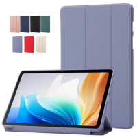 For OPPO Pad Air2 Case PU Leather Soft TPU Back Stand Tablet Shell For OPPO Pad Air 2 Cover For Oneplus Pad Go Case Coque Funda