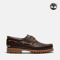 Timberland 男款棕色經典三孔帆船鞋|30003214