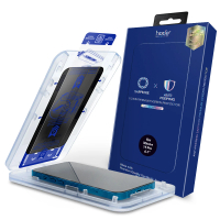 【hoda】iPhone 14 Pro 6.1吋 藍寶石窄黑邊防窺螢幕保護貼(附無塵太空艙貼膜神器)