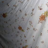 batik Ecoprint trbuat dari bahan bahan alami dari daun\ yang cantik"