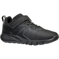 Giày đi bộ quai dán 140 jr cho trẻ em đen DECATHLON mã 8486647