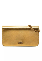 Balenciaga 二手 Balenciaga 金屬皮革 BB 手機鏈