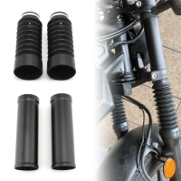 1Pair Motorcycle Front Fork Shock Absorbers Cover Gaiter Boot Tube Slider For Honda Rebel 250 CMX300 CMX500 2020 2021 2022 2023