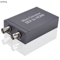 NK-M008 Micro SDI Converter SDI to HDMI/SDI to SDI 2 Routes Output Mini HD 1080P USB