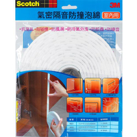 3M 6601 SCOTCH 室內用氣密隔音防撞泡棉 (3.2x6.4x5150MM)