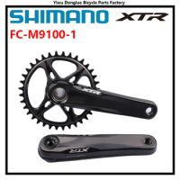 SHIMANO XTR M9100 M9120 Crankset 170mm 175mm 32T 1x12 Speed Crankset For Mountain Bike MTB 12s BB93 Bottom Bracket Pedivela