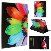 Colorful Drawing Case For iPad Pro 11 (2018) Smart Cover Flip Caqa Funda For iPad Pro Case 11 inch 2018 Folding Coque Shell +Pen
