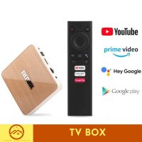 SMart TV Box Android 10 4K HDR STB HDMI 4/32GB Support Wifi 6