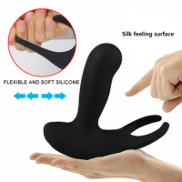 Adult products remote control male prostate massager vestibule anal plug sex toys