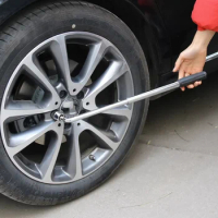 Extendable Wheel Brace Wrench Telescopic Car Van Socket Tyre Nut 17 19 21 23mm