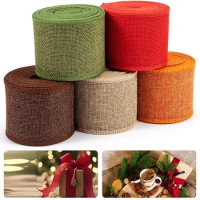 Wholesale Jute Ribbon Bows Gift Rope String Party Wedding Crafts