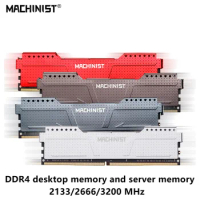 MACHINIST DDR4 RAM 8GB 16GB 2133MHz 2666MHZ 3200 Desktop or 2133 ECC REG Server Memory 16G Rams