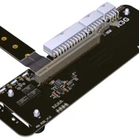 R43SG/R43SG-TU Riser M.2 M key Extension Cable M2 PCIe 3.0 x4 Graphics Card Cable 32Gbs For ITX STX NUC VEGA64 GTX1080ti