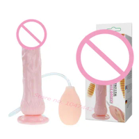 BAILE Giant dildo Realistic Penis,Silicone Big Dildo consoladores Squirting Dildo,Huge Dildo Sex Toys For Woman,Adult Sex Shop