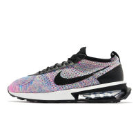 Nike 休閒鞋 Air Max Flyknit Racer 男鞋 紫粉 黑 編織 氣墊 彩色 DJ6106-300
