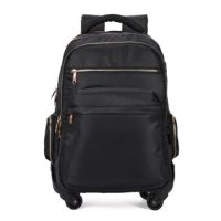 20 Inch Men Wheeled Backpack Women oxford Luggage Suitcase 22 inch Rolling luggage Spinner Suitcase Travel Trolley Bag Suitcase