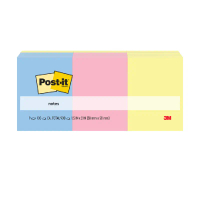 จัดส่งทันที. POST-IT กระดาษโน้ต (Notes) รุ่น 653-9ASST คละสี 1.5x2 (แพ็ค9เล่ม)