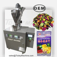 Automatic Premade Pouch Mixed Dry Fruit Mango Durian Pineapple Chips Mini Packing Machine