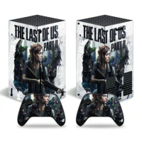 The Last Of Us For Xbox Series X Skin Sticker For Xbox Series X Pvc Skins For Xbox Series X Vinyl Sticker Protective Skins 1