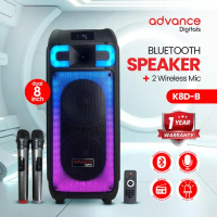 Advance Speaker K8D-B Wireless Speaker Audio Untuk Meeting Senam garansi 1 tahun