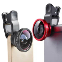 0.4X Wide Aangle Lens for iPhone 15 Pro Max Portable Phone Lenses Cell Phone Lens Clip Kit Universal Lend for Tablet Cell Phone