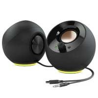 【Creative】Pebble SE USB RGB 桌上型喇叭(黑)