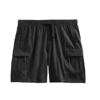 【The North Face】男 CLASS V BELTED 全彈性登山排汗快乾抗臭短褲(7QOY-JK3 黑)