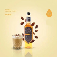 Vicenza Gourmet Syrup Minuman aroma Perasa sirup 750ml Halal premium rum raisin / kismis