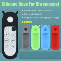 Silicone Cover For Google Chromecast 2020 Remote Control Antislip Antifall Remote Control Case