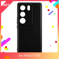 S17 5G Case Matte Soft Silicone TPU Back Cover For Vivo S17 Pro 5G Vivo S17t 5G Vivo V29 5G V29 Pro 5G Phone Case Slim shockproo