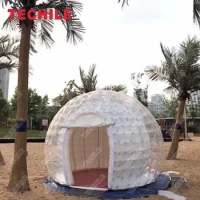 2023 new popular inflatable igloo tent romantic inflatable bubble dome event party tent