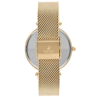 Beverly Hills Polo Club BP3257C.120 นาฬิกาข้อมือผู้หญิงสายโลหะ Gold