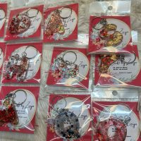 PELBAGAI ABJAD KEYCHAIN RESIN