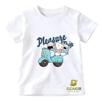 Dzakir Official- Kaos Sablon Anak Karakter Digital Printing Unisex S-XL Bisa Custom Kualitas Terbaik